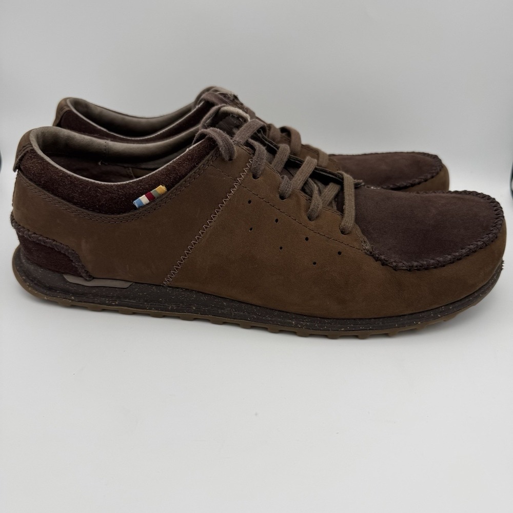 The North Face Hayden Shoes Mens 12 Brown Suede Leather Casual Hiking Shoes - Picture 2 of 10